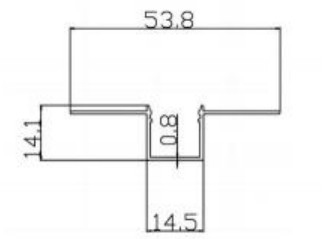 led nhôm định hình, led nội thất, led nam châm