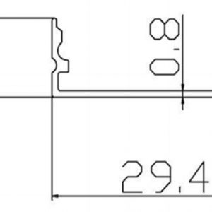 led nhôm định hình, led nội thất, led nam châm