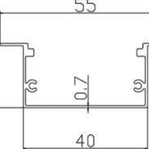 led nhôm định hình, led nội thất, led nam châm