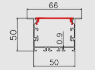 led nhôm định hình, led nội thất, led nam châm