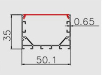 led nhôm định hình, led nội thất, led nam châm